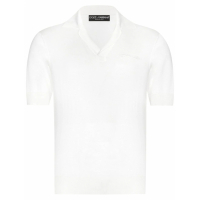 Dolce&Gabbana Polo 'Logo-Embroidered' pour Hommes