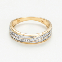 Diamond & Co Women's 'Gold Love' Ring