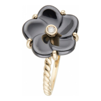 Diamond & Co 'Fleur Noire' Ring für Damen