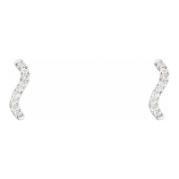 Diamond & Co Boucles d'oreilles 'Douce Vague' pour Femmes