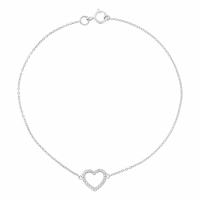 Diamond & Co Women's 'Tu Portes Mon Coeur' Bracelet