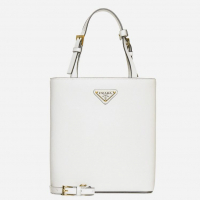 Prada Sac cabas mini 'Logo' pour Femmes