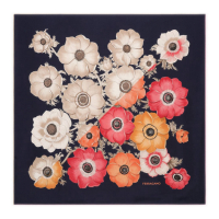 Ferragamo Foulard 'Floral-Print' pour Femmes