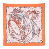 Ferragamo Foulard 'Fish-Print' pour Femmes