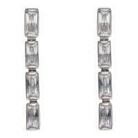 Jil Sander Women's 'Logo Engraved' Earrings