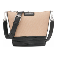 Calvin Klein Women's 'Ash Top Zipper Whip-Stitch with Adjustable Strap' Crossbody Bag