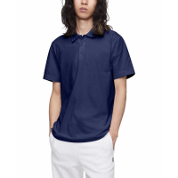 Calvin Klein Polo 'Regular-Fit Smooth Cotton Monogram Logo' pour Hommes