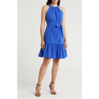 Calvin Klein Women's 'Commuter Halter A-Line' Sleeveless Dress