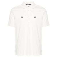 CP Company Men's 'Logo-Embroidered' Polo Shirt