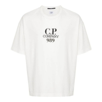 CP Company Men's 'Logo-Embroidered' T-Shirt