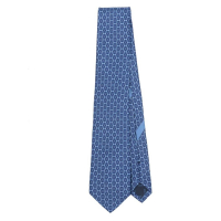 Ferragamo Men's 'Gancini-Pattern' Tie