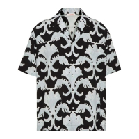 Valentino Chemise à manches courtes 'Graphic-Print' pour Hommes