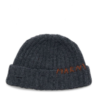 Marni Bonnet 'Logo-Embroidered' pour Hommes