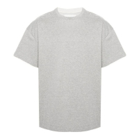 Jil Sander T-shirt 'Logo-Print Layered' pour Hommes