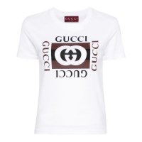 Gucci T-shirt 'Logo-Print' pour Femmes