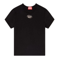 Diesel T-shirt 'Logo-Plaque' pour Femmes