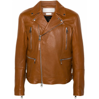 Alexander McQueen Men's 'Zip-Up' Biker Jacket