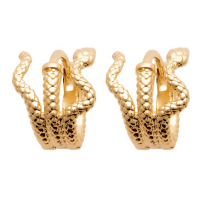 Irotsuki Women's 'Serpent' Earrings