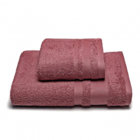 Caleffi Set of Soft Bordeaux Towels  - 2 Stücke