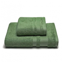 Caleffi Set of Soft Green Towels  - 2 Stücke