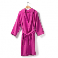 Caleffi Microsponge Azalea Hooded Bathrobe