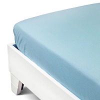 Caleffi Joy Turquoise Cotton Fitted Sheet - Single size