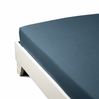 Caleffi Percalle Air Force Fitted Sheet - King size bed