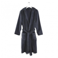 Caleffi Mermaid Anthracite Hooded Bathrobe