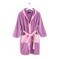 Caleffi Young Ciclamino Hooded Bathrobe