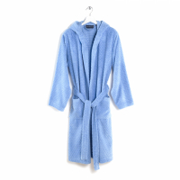 Caleffi Mermaid Dark Blue Hooded Bathrobe