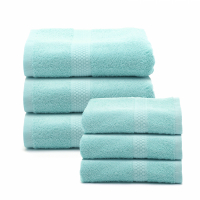 Caleffi Set of Sponge Anise Towels  - 3 Stücke