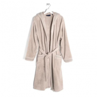 Caleffi Gim Crema Hooded Bathrobe