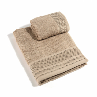 Caleffi Set of Gim Camel Towels  - 2 Stücke