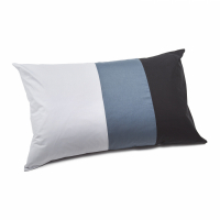 Caleffi Set of Tre Gray Pillowcases  - 2 Stücke