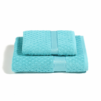 Caleffi Set of Mermaid Anise Towels  - 2 Stücke