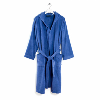 Caleffi Minorca Junior Blue Hooded Bathrobe