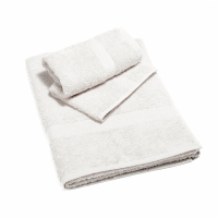 Caleffi Set of Minorca White Towels  - 2 Stücke