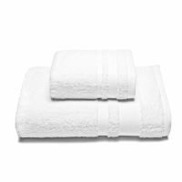 Caleffi Set of Soft White Towels  - 2 Stücke