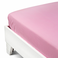 Caleffi Joy Pink Cotton Fitted Sheet - King size bed