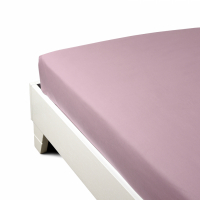 Caleffi Percalle Pink Fitted Sheet - King size bed