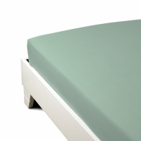 Caleffi Percalle Jade Fitted Sheet - King size bed