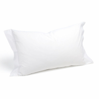 Caleffi Set of Percalle White Pillowcases - 2 Pieces