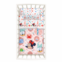 Caleffi Baby Minnie Bedspread With Bumper  - Baby size