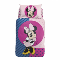 Caleffi Minnie Smile Duvet Cover Set  - Single size 3 Stücke