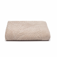 Caleffi Foglie Natural Bath Towel