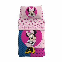 Caleffi Minnie Smile Quilted Bedspread  - Baby size