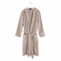 Caleffi Mermaid Natural Hooded Bathrobe