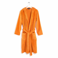 Caleffi Mermaid Orange Hooded Bathrobe