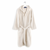 Caleffi Oceano Vanilla Hooded Bathrobe