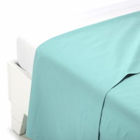 Caleffi Plain Water Flat Sheet - King size bed